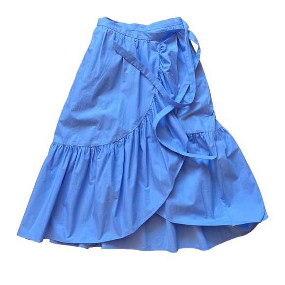 J.Crew Wrap Cotton Skirt. - Picture 1 of 5